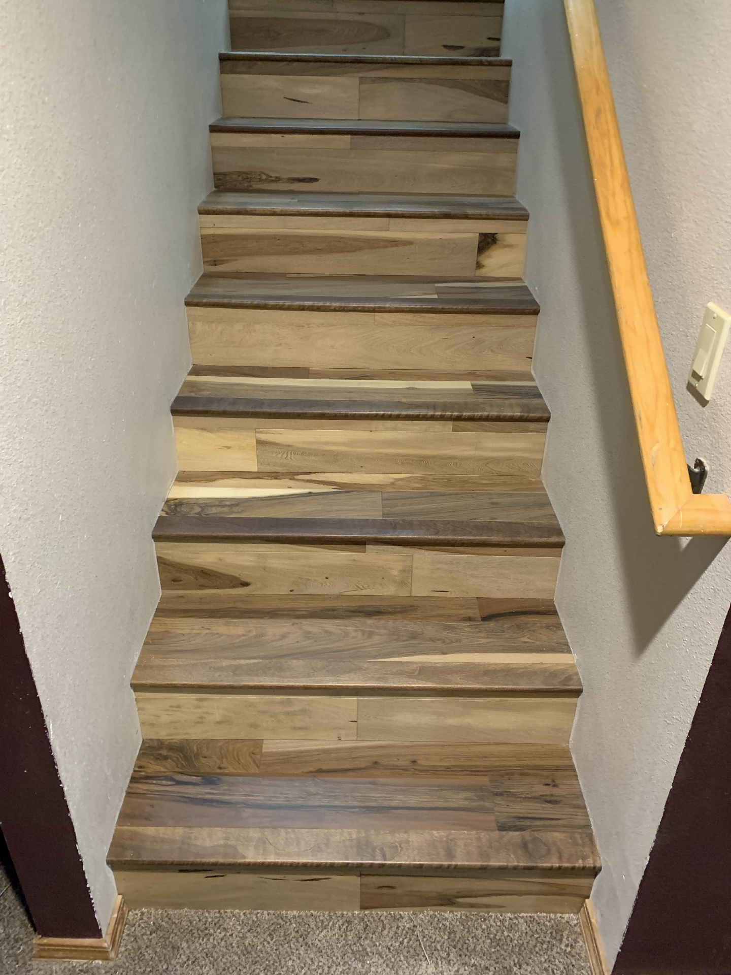 Hardwood Staircase Install - Eagle, ID